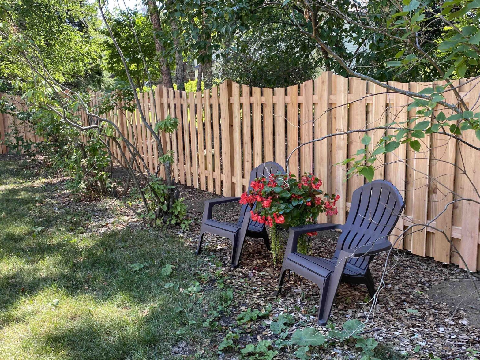 Photo of a Minneapolis, MN wood fence