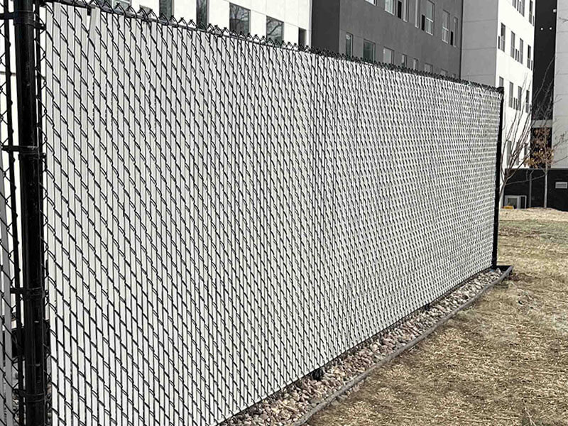 Chain Link Semi-Privacy Fencing in Minneapolis Minnesota