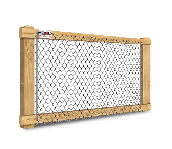 California style chain link Fence Minneapolis Minnesota Fence Company