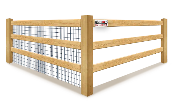 3-rail Farm fence company in the Minneapolis Minnesota area