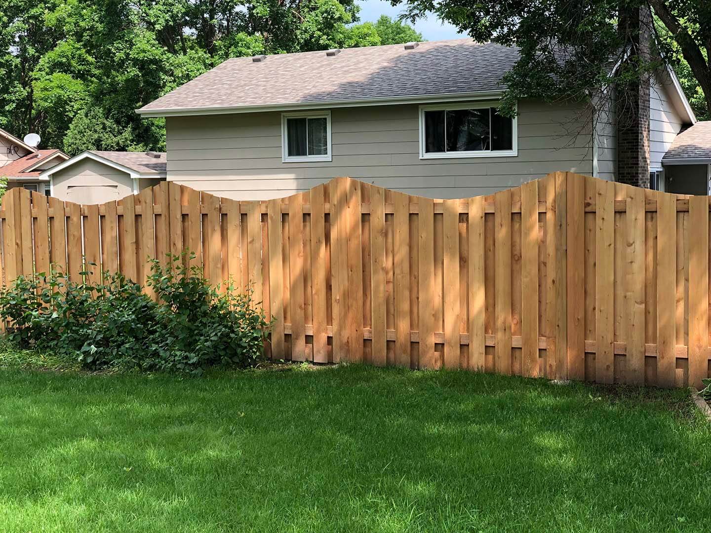 Residential Wood Fence - Minneapolis Minnesota