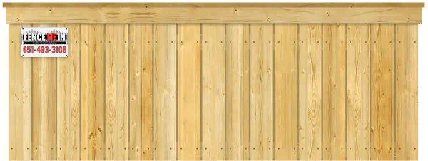 Cap and Trim - Wood Fence Option