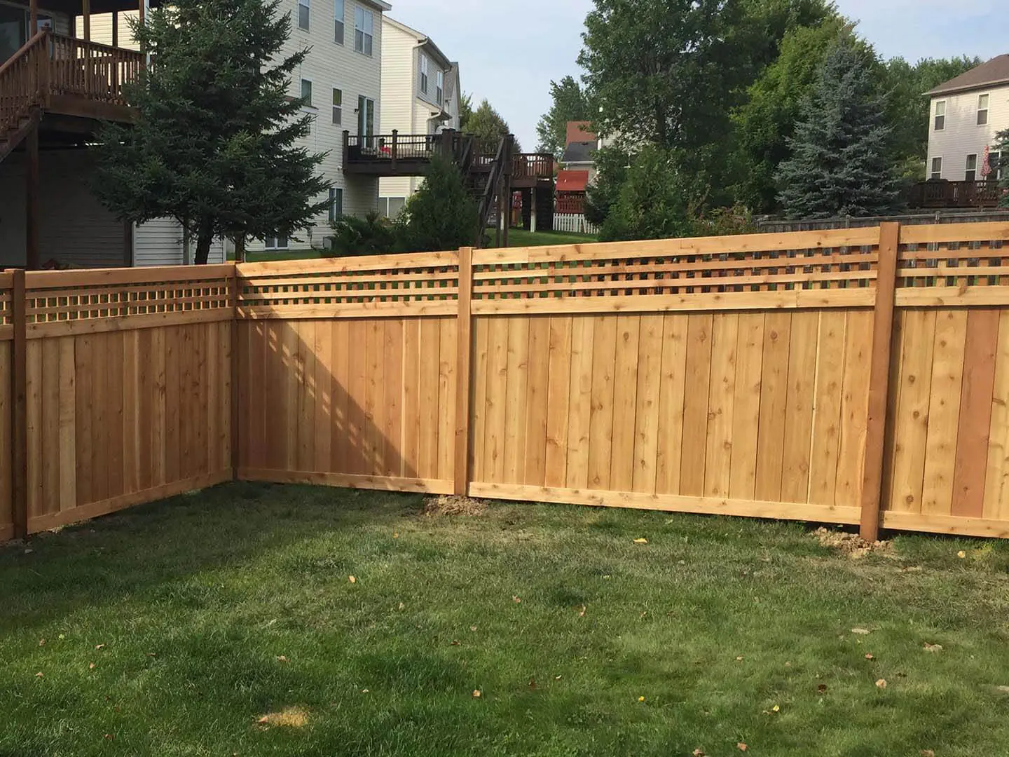 Wood Dog Fencing in Minneapolis Minnesota