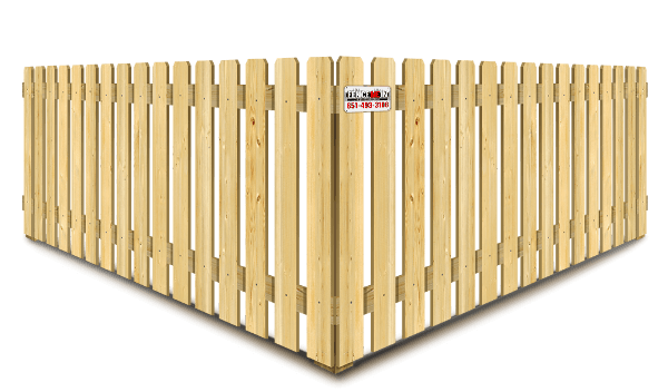 Wood Picket Fence - Minneapolis Minnesota