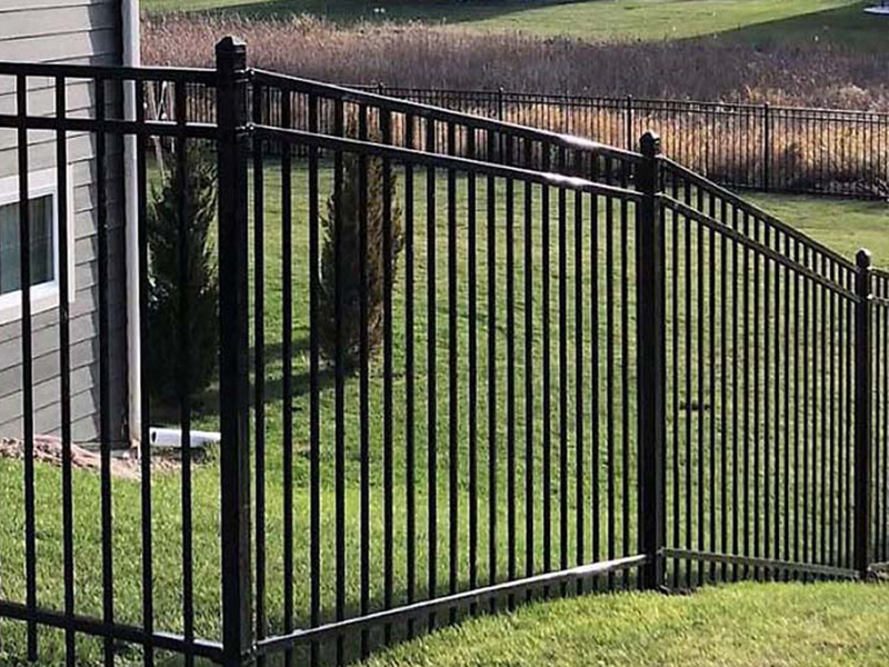 wrought iron fence options in the hugo-minnesota area.