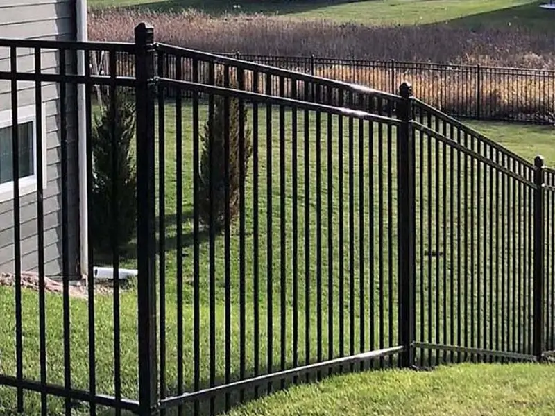 wrought iron fence options in the hugo-minnesota area.