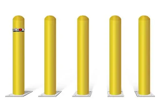 Commercial Bollard installation for the Hugo Minnesota area.