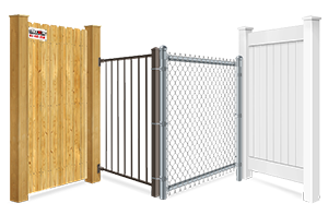 Andover residential and commercial fencing options