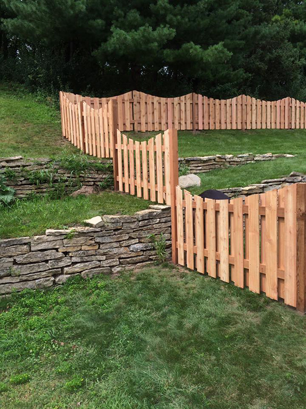 Types of fences we install in Andover MN