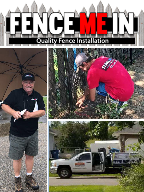 The Fence Me In Difference in Andover Minnesota Fence Installations